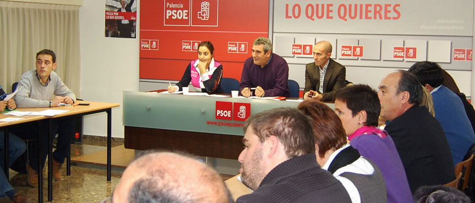 El PSOE de Palencia da participaci&oacute;n a sus afiliados en el proceso de elecci&oacute;n a Secretario General Federal