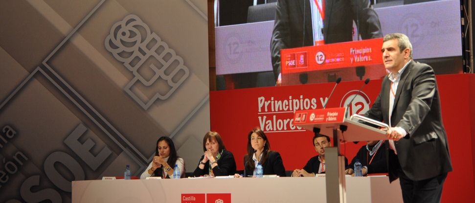 Villarrubia es elegido secretario general del PSOE de Castilla y Le&oacute;n con un respaldo del 83&acute;13 %
