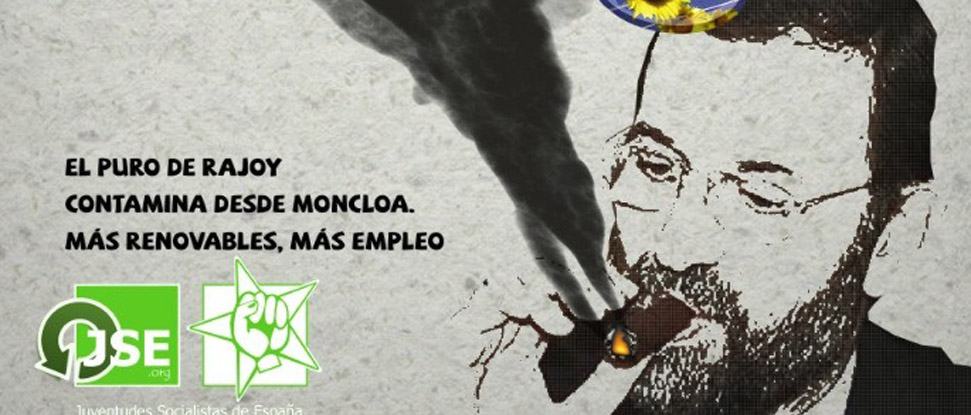 En el D&iacute;a Mundial del Medio Ambiente Juventudes Socialistas lanza la campa&ntilde;a &ldquo;Rajoy calienta el ambiente&rdquo;
