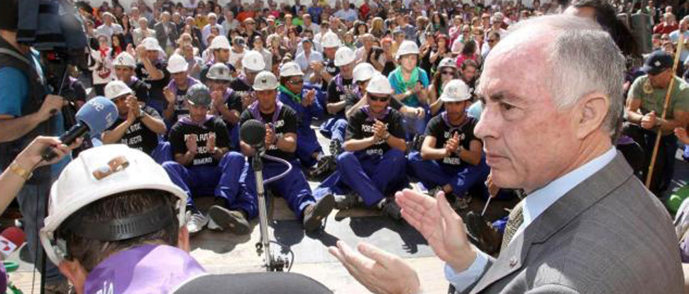 El Grupo Municipal del PSOE considera poco solidaria la actitud de Polanco respecto a los mineros