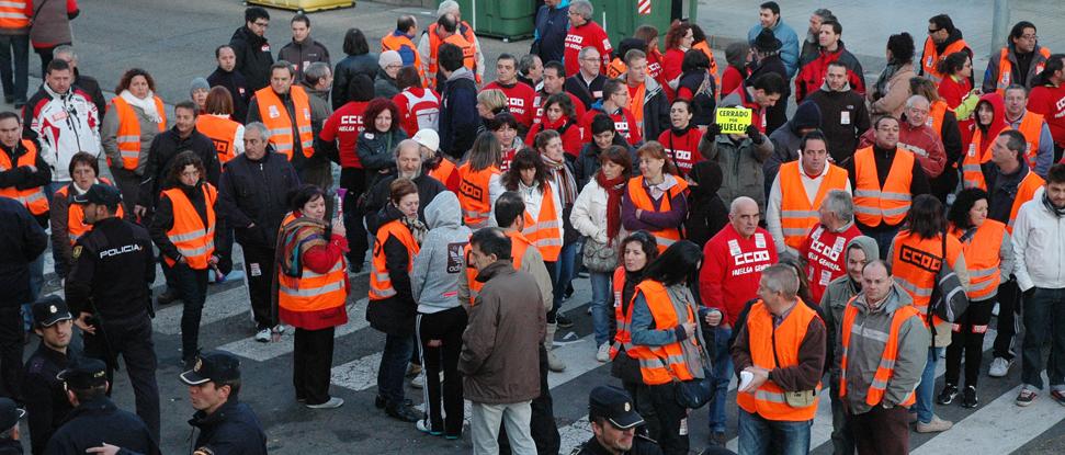 El PSOE reclama a Polanco que pida disculpas a los sindicatos por atribuirles los destrozos en una carnicer&iacute;a