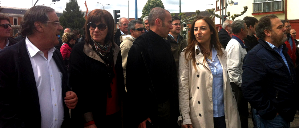 El PSOE de Palencia muestra su apoyo a la defensa de los servicios ferroviarios y de sus trabajadores