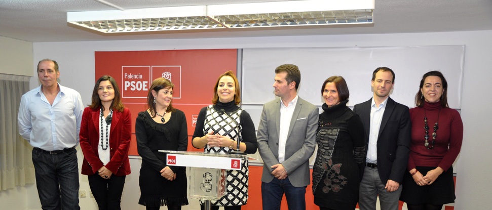 Tudanca se muestra orgulloso de los candidatos socialistas por Palencia al Congreso y al Senado