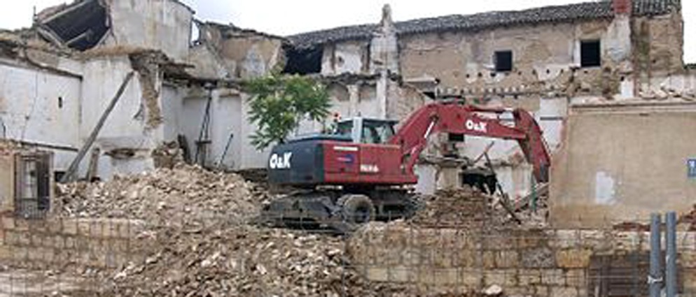 El PSOE demanda en Diputaci&oacute;n un programa de apoyo para los inmuebles en estado de ruina de la provincia