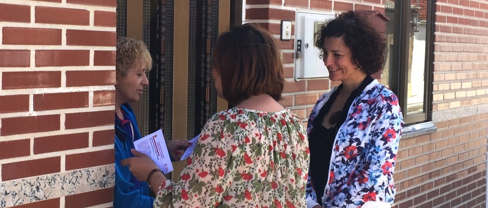El PSOE cierra la semana de su &ldquo;Puerta a puerta&rdquo; en los barrios de &ldquo;San Juanillo&rdquo; y &ldquo;Pan y Guindas&rdquo;
