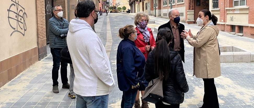 El PSOE califica de despropósito las obras realizadas en la Calle Mayor Antigua
