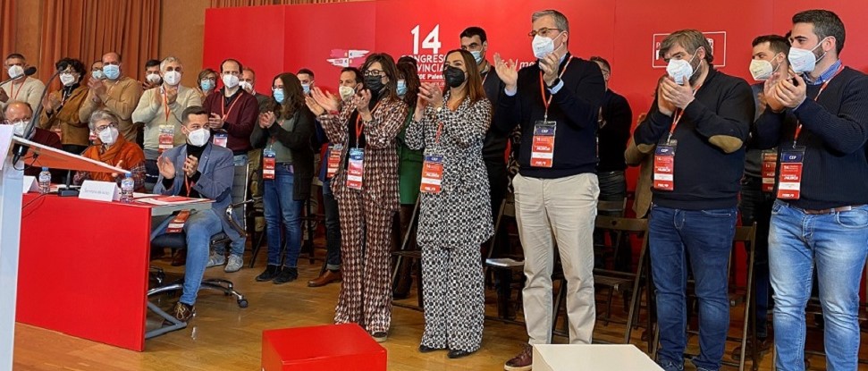 El Congreso Provincial del PSOE de Palencia respalda con un 97´30 % de los votos la nueva Ejecutiva