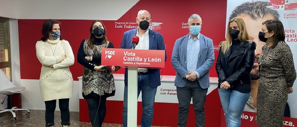 El PSOE insiste en que el domingo se trata de elegir entre Tudanca o un gobierno de Mañueco con VOX